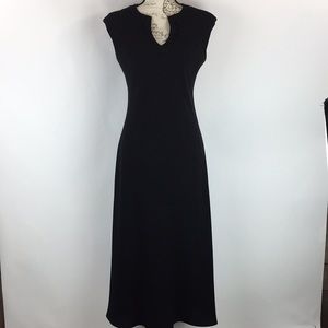 Formal Black Dress Size 6 Sleeveless Sequined